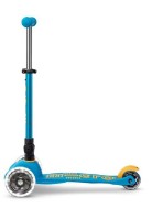 Самокат Micro Mini Deluxe Foldable LED Ocean Blue (MMD200) фото №4 — интернет-магазин Desire.md