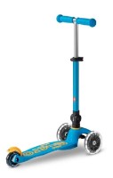 Самокат Micro Mini Deluxe Foldable LED Ocean Blue (MMD200) фото №5 — интернет-магазин Desire.md