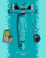 Самокат Micro Mini Smart Aqua (MMD1279) фото №2 — интернет-магазин Desire.md