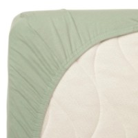 Cearșaf pentru copii Premaman Jersey Verde 120x60cm (PCHZI7-VEM-UNQ) imaginea #3 — magazin online Desire.md