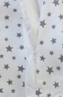 Lenjerie de pat pentru copii Veres Stars Gray (154.5.04.50 imaginea #2 — magazin online Desire.md