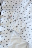 Lenjerie de pat pentru copii Veres Stars Gray (154.5.04.50 imaginea #4 — magazin online Desire.md