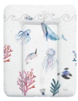 Saltea de înfăşat Ceba Baby Watercolor World Ocean 70x50cm (W-143-123-652) imaginea #1 — magazin online Desire.md