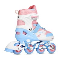 Role cu set de protecție Nils Extreme, s.31-34 White (NA0189) imaginea #2 — magazin online Desire.md