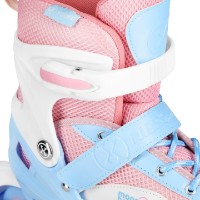 Role cu set de protecție Nils Extreme, s.31-34 White (NA0189) imaginea #3 — magazin online Desire.md