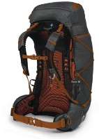 Rucsac Osprey Exos 58 S/M Dark Charcoal Grey imaginea #3 — magazin online Desire.md