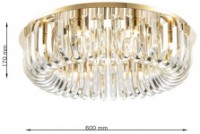 Plafonieră Cellini Carv CLN132-D60C imaginea #3 — magazin online Desire.md