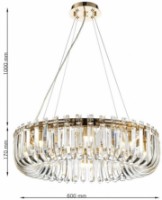 Lustră Cellini Carv CLN132-D60P imaginea #3 — magazin online Desire.md