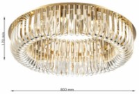 Plafonieră Cellini Carv CLN132-D80C imaginea #3 — magazin online Desire.md