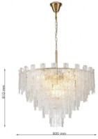 Люстра Cellini Icelux CLN133-D80 фото №3 — интернет-магазин Desire.md