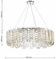 Люстра Cellini Monarca CLN128-D70 фото №3 — интернет-магазин Desire.md