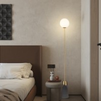 Торшер Lampardi Concrete LP5172-1F фото №2 — интернет-магазин Desire.md