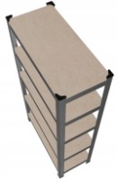 Cтеллаж складской GardenLine GWI7378 150x70x30cm фото №5 — интернет-магазин Desire.md