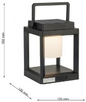 Садовый светильник Lampardi Solar LP9036-1T фото №3 — интернет-магазин Desire.md