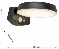 Aplică exterior Lampardi Solar LP9037-1W imaginea #3 — magazin online Desire.md