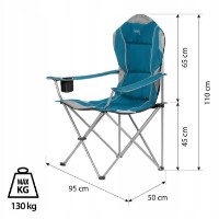 Кресло складное для кемпинга Nils NC3080 Turquoise фото №2 — интернет-магазин Desire.md