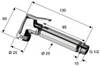 Гигиенический душ Remer Lux 332OZ фото №2 — интернет-магазин Desire.md