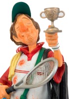 Статуэтка Forchino FO 84008 Tennis Player Mini фото №3 — интернет-магазин Desire.md