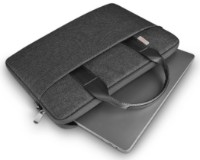 Geanta laptop WiWU Minimalist Pro Laptop Bag 14 Gray imaginea #3 — magazin online Desire.md