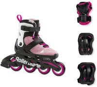 Роликовые коньки RollerBlade Microblade Combo G Pink/White (28-32) фото №2 — интернет-магазин Desire.md