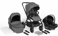 Коляска BabyGo 3in1 Harmony Gray (BGO-77531) фото №1 — интернет-магазин Desire.md