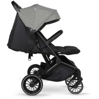 Carucior BabyGo GoTwice Grey (BGO-7902) imaginea #6 — magazin online Desire.md