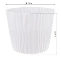 Ghiveci M Plastik Волна М3190 imaginea #2 — magazin online Desire.md