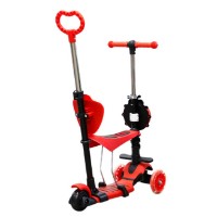 Trotinetă New World 3in1 Red 61521 0074 imaginea #2 — magazin online Desire.md