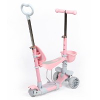 Самокат New World 5in1 Pink 0077p-2 фото №2 — интернет-магазин Desire.md