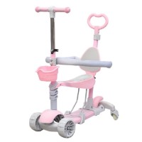 Trotinetă New World Pink 61611 HBC010 imaginea #1 — magazin online Desire.md