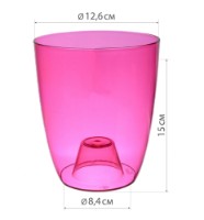 Ghiveci M Plastik Орхидея М3147 imaginea #2 — magazin online Desire.md