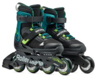 Role RollerBlade Microblade XT, s.28-32 Black/Green (86B0751520NG02) imaginea #6 — magazin online Desire.md