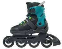 Role RollerBlade Microblade XT, s.33-36.5 Black/Green (86B0751520NG02) imaginea #3 — magazin online Desire.md