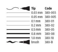 Liner Marvy CD/DVD/OHP (380-10) imaginea #2 — magazin online Desire.md