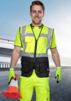 Vestă reflectorizantă Ardon Signal Yellow, s.M imaginea #2 — magazin online Desire.md