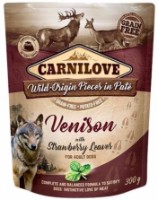 Влажный корм для собак Carnilove Venison with Strawberry Leaves 300g