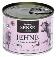 Hrană umedă pentru câini Falco Sense Dog Lamb & Beef 200g