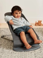 Șezlong pentru bebeluși BabyBjorn Bliss Petal Anthracite (006226A) imaginea #4 — magazin online Desire.md