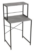 Стеллаж для стиральной машины Ferrum-Decor Bafrum 402 133.5x70.5x60.5 Beton/Black (BED40200) фото №2 — интернет-магазин Desire.md