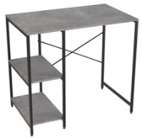 Стеллаж для стиральной машины Ferrum-Decor Bafrum 405 90x101x60.5 Beton/Black (BED40500) фото №2 — интернет-магазин Desire.md