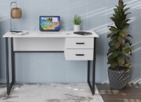 Masa de birou Ferrum-Decor Dakota 75x120x70 White/Black (DAK041) imaginea #1 — magazin online Desire.md