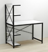 Письменный стол Ferrum-Decor Jack 75x120x60 White/Black (DJEK0001) фото №1 — интернет-магазин Desire.md