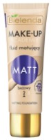 Fond de ten pentru față Bielenda Academie Matting Fluid Beige