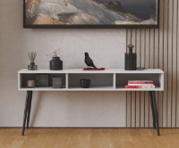 Тумба под ТВ Ferrum-Decor Kentucky 45x139x38 White/Black (KENT1006) фото №1 — интернет-магазин Desire.md