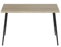 Обеденный стол Ferrum-Decor Marseille 30 75x120x70 Oak Sonoma/Black (MAR3011) фото №1 — интернет-магазин Desire.md