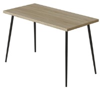 Обеденный стол Ferrum-Decor Marseille 30 75x120x70 Oak Sonoma/Black (MAR3011) фото №2 — интернет-магазин Desire.md