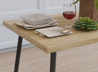 Обеденный стол Ferrum-Decor Marseille 30 75x120x70 Oak Sonoma/Black (MAR3011) фото №6 — интернет-магазин Desire.md