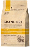 Hrană uscată pentru pisici Grandorf Adult Sterilised 4 Meat 400g