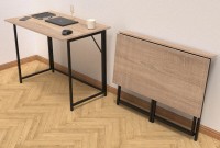 Письменный стол Ferrum-Decor Maurice 75x100x60 Oak Sonoma/Black (MORI004) фото №4 — интернет-магазин Desire.md