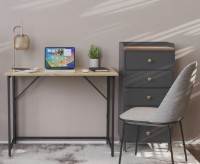 Письменный стол Ferrum-Decor Maurice 75x100x60 Oak Sonoma/Black (MORI004) фото №1 — интернет-магазин Desire.md